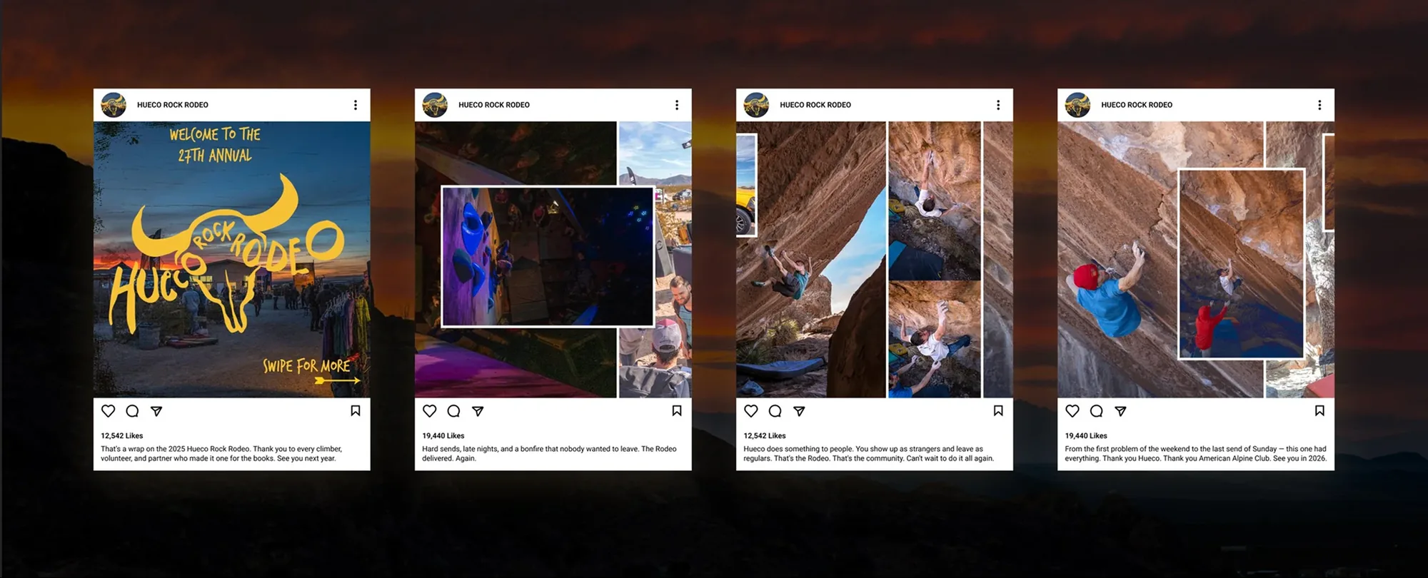 Hueco Rock Rodeo site capture