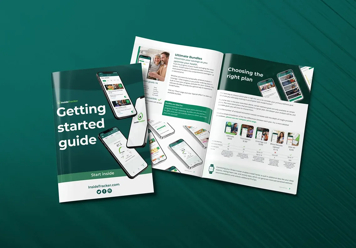 InsideTracker lifecycle email designs
